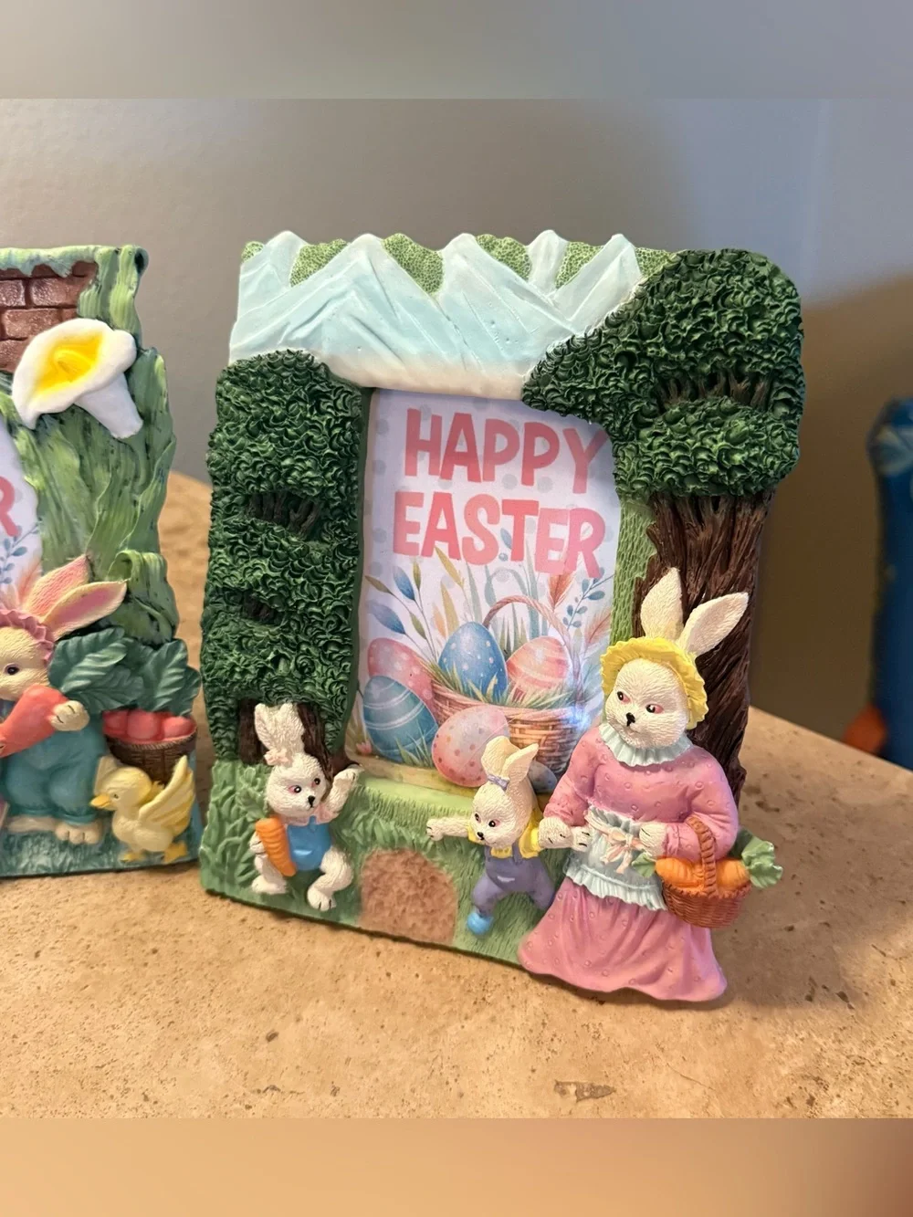 Easter Bunny Picture Frames - Set of 2